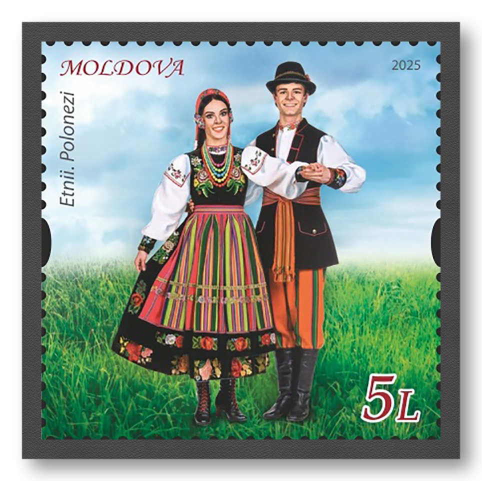 MP1376 ”Etnii. Polonezi.” (marcă)