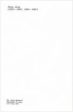IM0002 (verso) "Domnitorii Moldovei (II)" /”Petru Aron (1451-1452; 1454-1457)”/