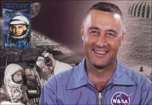 IM0071 ”50 de ani de la primele zboruri spațiale cu echipaj uman” /”Virgil I. Grissom, astronaut american - 21 iulie 1961”, marca MP0774/