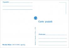 IM0037 (verso) "Personalități ilustre" /"Nicolae Dimo (1873-1959). Agrolog, profesor universitar."/