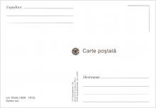 IM0043 (verso) "Aniversări-comemorări. Personalități ilustre." /”Lev Tolstoi (1828-1910)”/