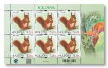 MP1388 ”Faună. Mamifere rozătoare.” (coala ”Șinșilă”)