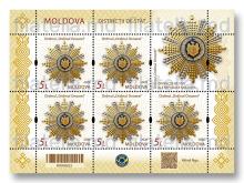 MP1435 „Distincții și medalii ale Republicii Moldova” (coala „Ordinul „Ordinul Onoarei””)