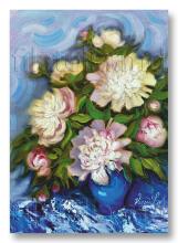 CPO32/2025 "Bujorii din vaza albastră" (verso carte poștală ordinară)