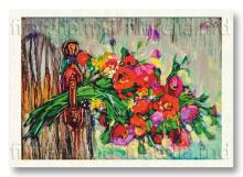 CPO39/2025 "Buchetul cu scrisori" (verso carte poștală ordinară)