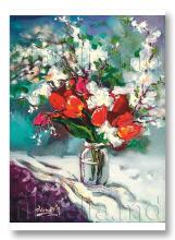 CPO42/2025 "Buchet de april" (verso carte poștală ordinară)