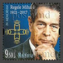 MP1099 ”Personalități. Aniversări – Comemorări (II). /"Regele Mihai I al României (1921 – 2017). In memoriam.”/ (marca poștală)