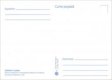 CTM0316 ”Personalități. Aniversări – Comemorări (II). Vladimir Curbet (1930 – 2017). Director general al Ansamblului de Dansuri Populare „JOC”. In memoriam.” (verso ilustrată maximă)