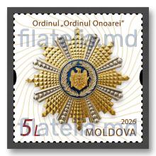 MP1435 „Distincții și medalii ale Republicii Moldova” (marca „Ordinul „Ordinul Onoarei””)